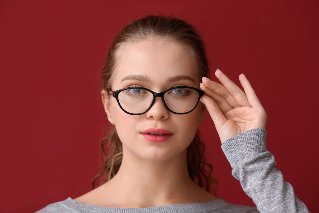 Lentes para cara gorda mujer sale