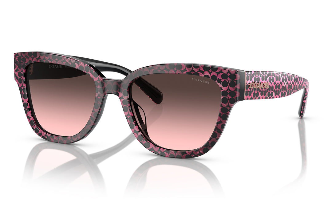 Vista1 - Gafas de Sol Coach 0HC8379U Unisex Color Rosado