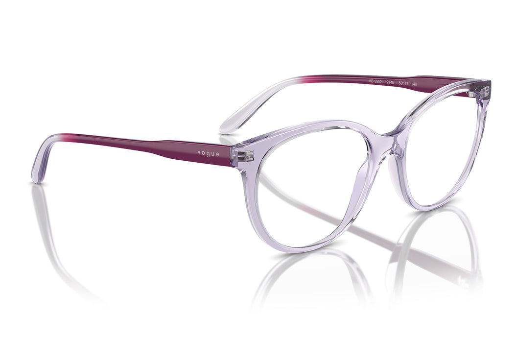 Vista2 - Gafas oftálmicas Vogue 0VO5552 Mujer Color Violeta