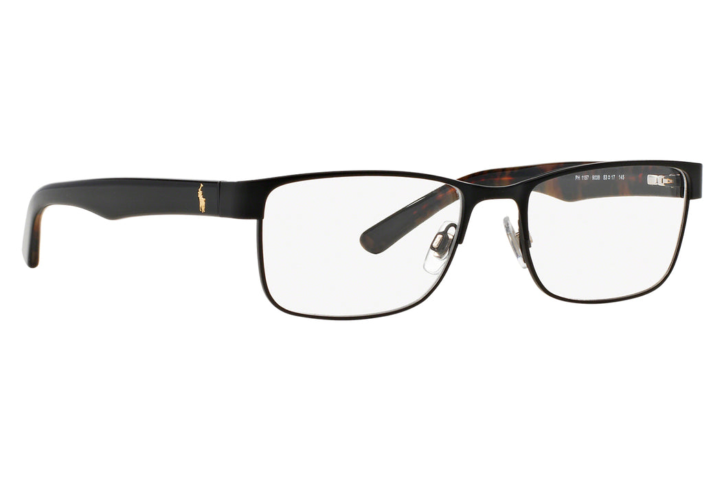 Vista2 - Gafas oftálmicas Polo Ralph Lauren 0PH1157 Hombre Color Negro