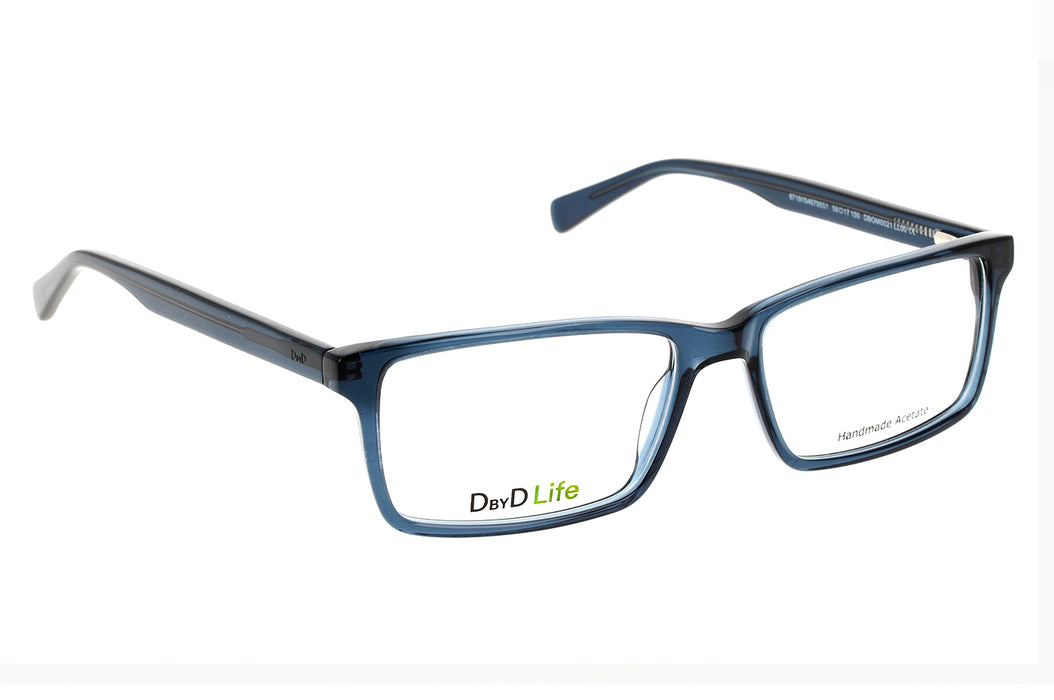 Vista2 - Gafas oftálmicas DbyD DBOM0021 Hombre Color Azul