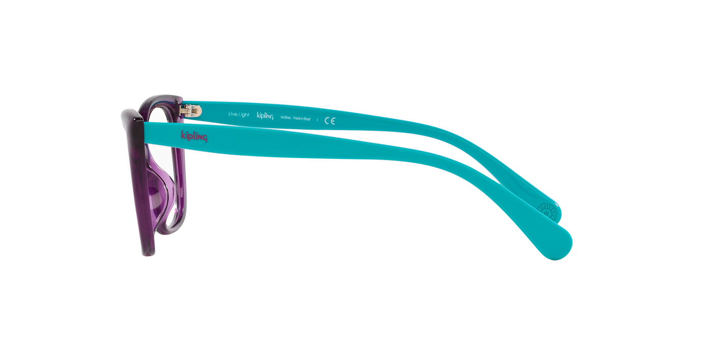 Vista2 - Gafas oftálmicas Kipling 0KP3163 Mujer Color Violeta