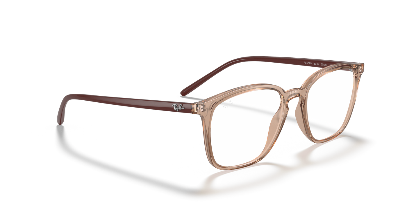 Vista2 - Ray Ban 0RX7185 Hombre Color Café