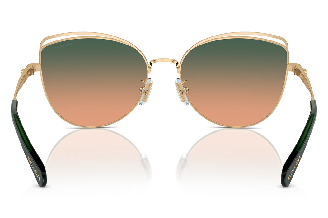 Vista3 - Gafas de Sol Coach 0HC7162 Mujer Color Oro