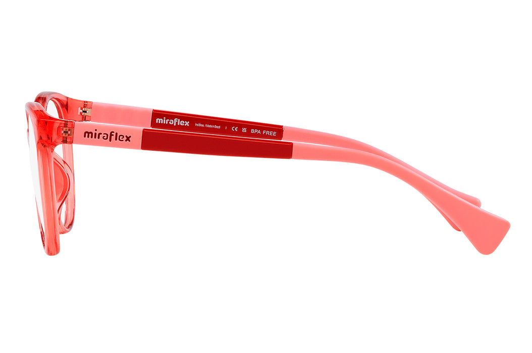 Vista2 - Gafas oftálmicas Miraflex 0MF4015 Unisex Color Rojo