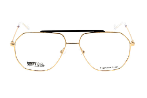 Gafas oftálmicas Unofficial UNOM0109 Hombre Color Oro